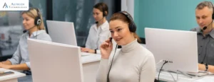 Agent using AI powered contact center software for banking customer service